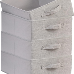 4 Piece Clothes Drawer Organisers