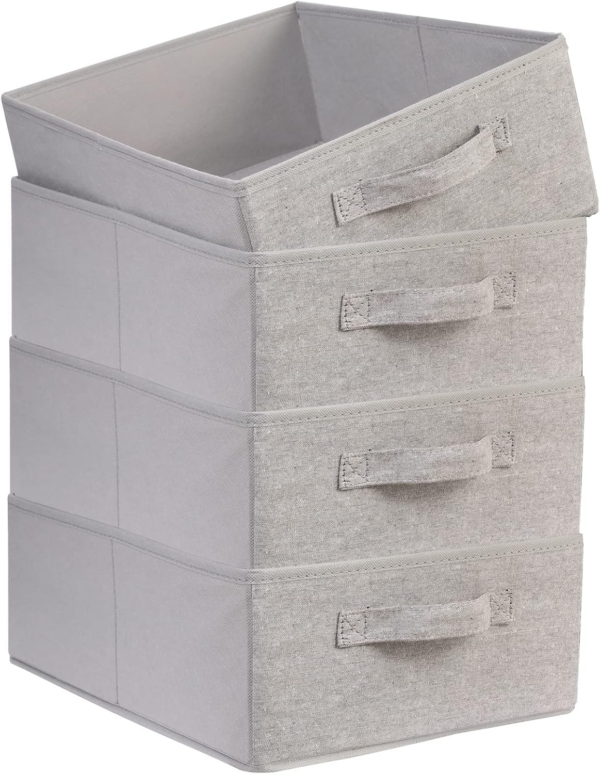 4 Piece Clothes Drawer Organisers