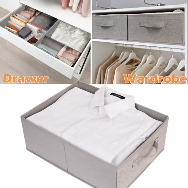 4 Piece Clothes Drawer Organisers - Image 5