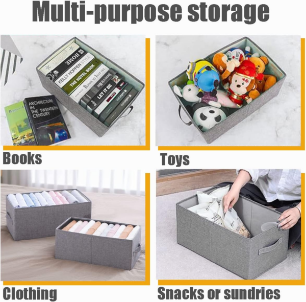 4 Piece Clothes Drawer Organisers - Image 4