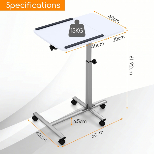 Mobile Standing Laptop Desk - Image 7