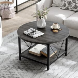 Round Coffee Table for Living Room