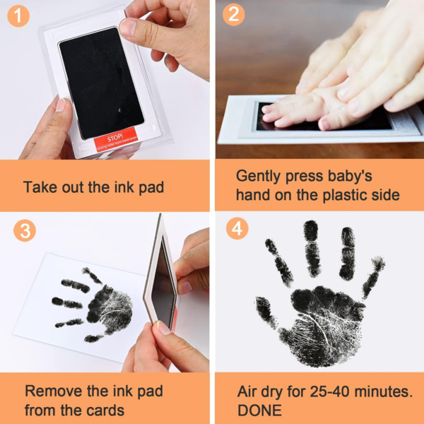 Baby Handprint and Footprint Kit - Image 6