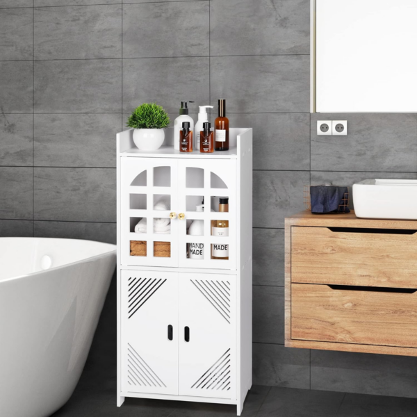 Bathroom Floor Storage Cabinet,Waterproof Bathroom Cabinets - Image 5