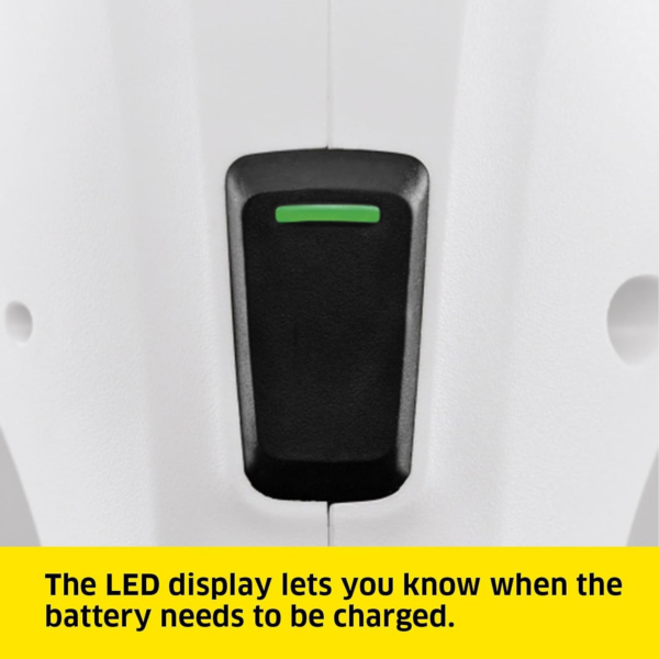 Window Vac, Condensation Removal, Battery Running Time: 20 min, LED Display for Battery Status - Image 3