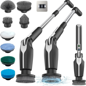 Electric Spin Scrubber, 2024 Upgraded Electric Scrubber for Cleaning