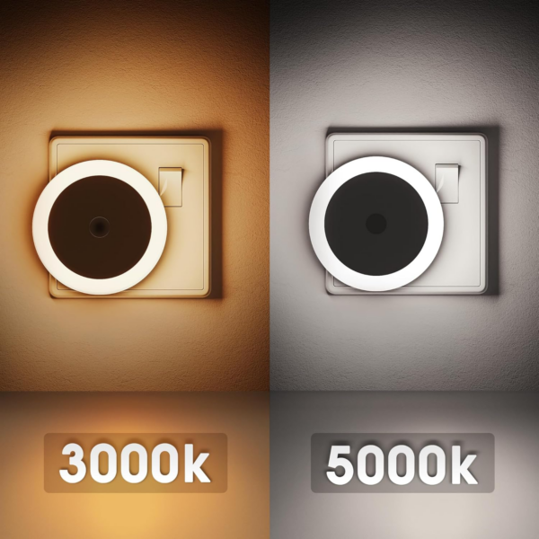 Night Light, Night Lights Plug into Wall [2Pack], Nightlight with Light Sensors, LED Night Light for Kids Room - Image 4