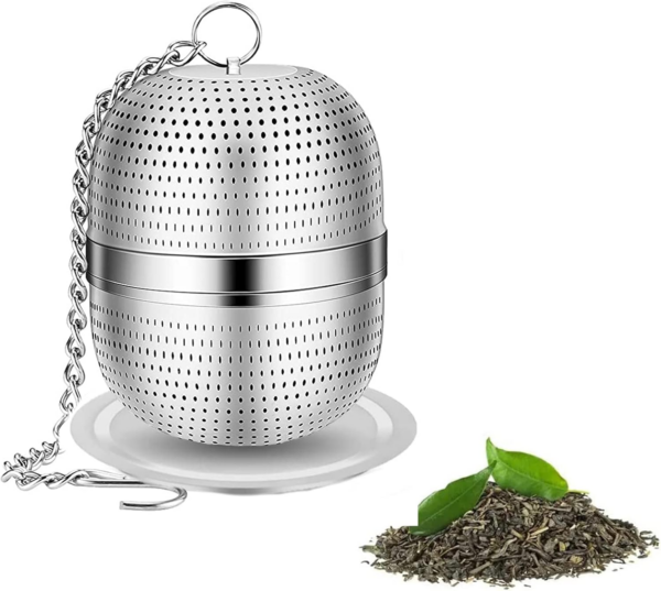 Tea Infuser for Loose Tea, Stainless Steel Tea Infuser Mesh Tea and Herb Ball Strainer