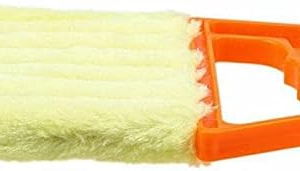 Wet Dry Venetian Window Blind Cleaner Brush with Ergonomic Handle for Dust Cleaning Shades