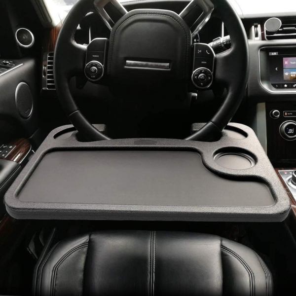 Multi-function Portable Car Steering Wheel Desk Table