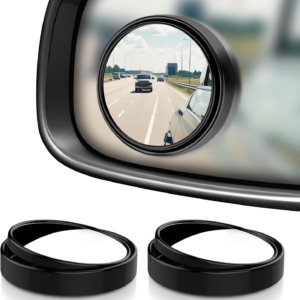 2Pcs Blind Spot Mirrors for Cars Round 360° Rotate Convex Blindspot Mirrors for Car