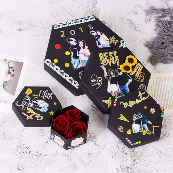 Surprise Box Creative Explosion Box DIY Gift Scrapbook and Photo Album Gift Box - Image 4