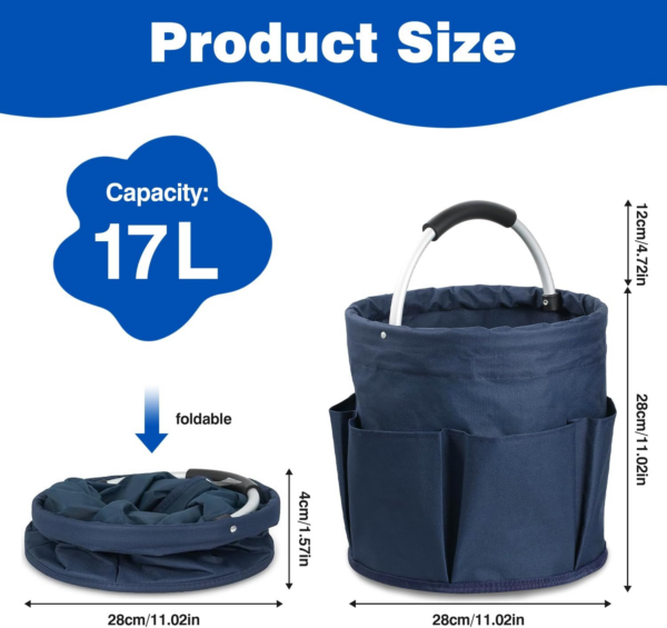 Cleaning Caddy with Handle,Tool Bag with Handle - Image 7