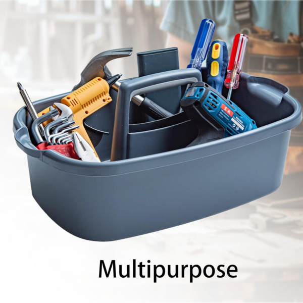 Versatile Home & Garden Utility Cleaning Caddy with Handle - Image 5