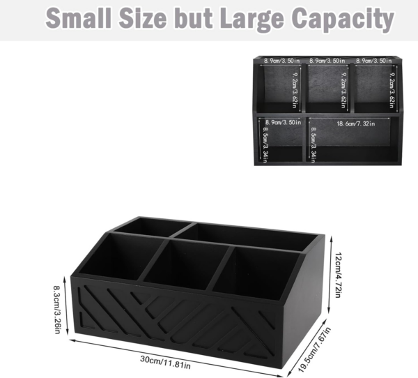 Coffee Station Organizer for Countertop，2 Tier Coffee Bar Station,Black Coffee Bar Accessories Organizer Kitchen Counter Shelf - Image 2