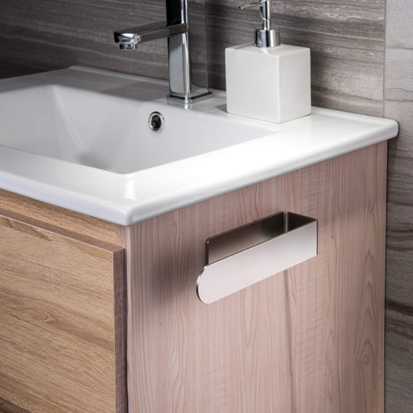 Hand Towel Holder Self Adhesive - Towel Ring Stainless Steel Towel Rail for Bathroom - Image 3