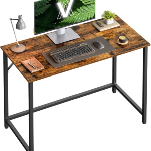 Computer Desk, Writing Desk, Small Office Table, 50 x 100 x 75 cm, Study, Home Office, Simple Assembly, Steel, Industrial Design