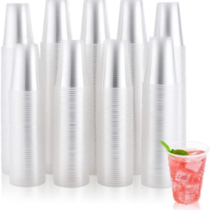 Drink Cups 100 x 180ml Clear Drink Cup for Water Coolers