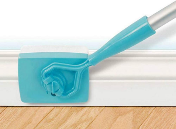 Broom Brush Cleaning Mop, Collapsible Baseboard Cleaner Glide Dust Extendable - Image 3