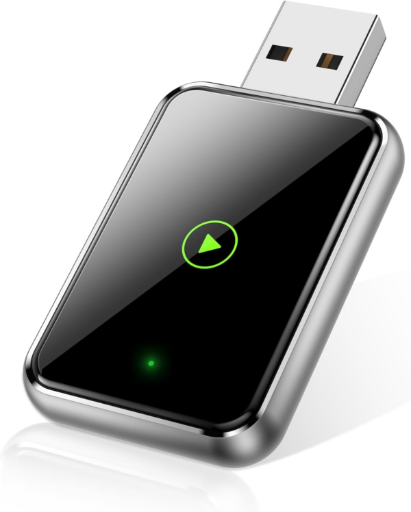 CarPlay Wireless Adapter for iPhone - Effortlessly Convert Wired to Wireless CarPlay, Plug-and-Play Setup, Broad Compatibility with iPhones