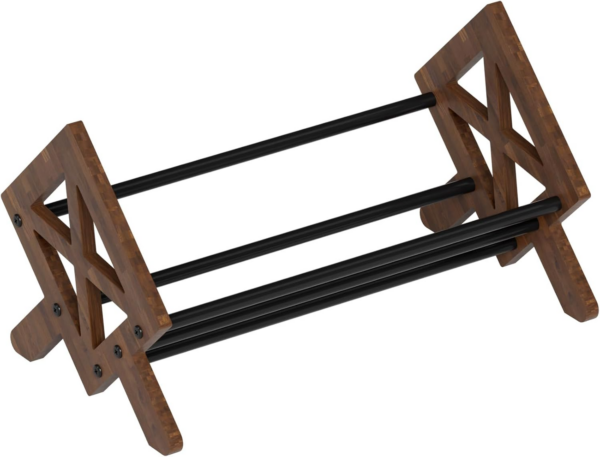 Wood Tilting Bookcase in Living Room/Home/Office - Image 4
