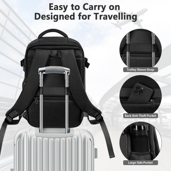 Cabin Bags 40×20×25 for Ryanair Underseat Carry-ons Travel Backpack Hand Luggage Bag - Image 5