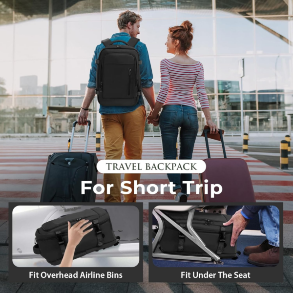 Cabin Bags 40×20×25 for Ryanair Underseat Carry-ons Travel Backpack Hand Luggage Bag - Image 3