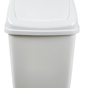 Bin 10 Liters For Home, Garden, Kitchen, Office and Bathroom Rubbish Recycle Plastic Waste Bin, Trash Can Dustbin with Swing