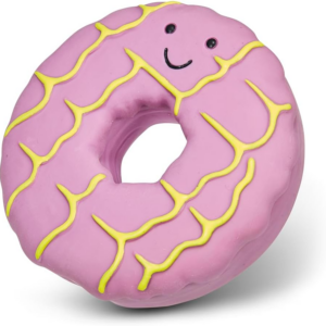 Iced Ring Biscuit Latex Dog Toy (Pack of 1)