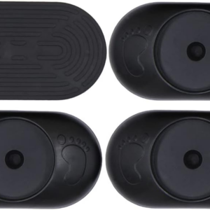 4 Pack Baby Gate Wall Protector, Protect Walls & Doorways for Pet & Dog Gates, Pressure Mounted on Stair Gate, No Screw Need
