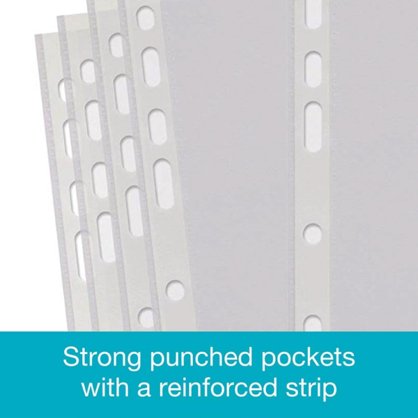 Punched Pockets A4, 200 Poly Pockets - Image 5