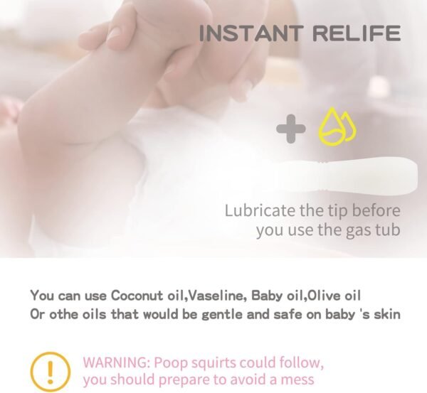 Gas and Colic Reliever for Babies - Natural Solution for Baby Colic and Gas Relief - Instant Constipation Relief for Gassy Babies (20 Count) - Image 3