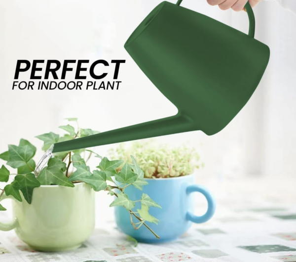 Watering Can Indoor 1.8 L - Perfect Gardening Tool for Watering Indoor Plants - 33.0 x 17.0 cm - Mini Watering Cans - Green - Image 2