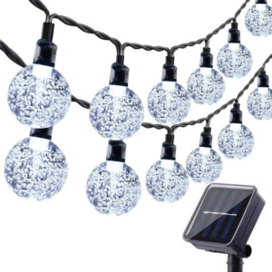 Solar Garden Lights Outdoor, 36ft 60 LED Solar String Lights Waterproof