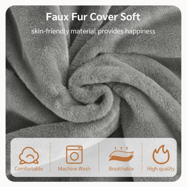 Bean Bag Bed Folding Sofa Bed Floor Mattress for Adults - Image 3