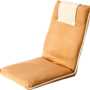 Comfortable Folding Chair, Portable Fold-Up Chair with Back Support, Floor Sofa & Lounge Chair for Relaxing