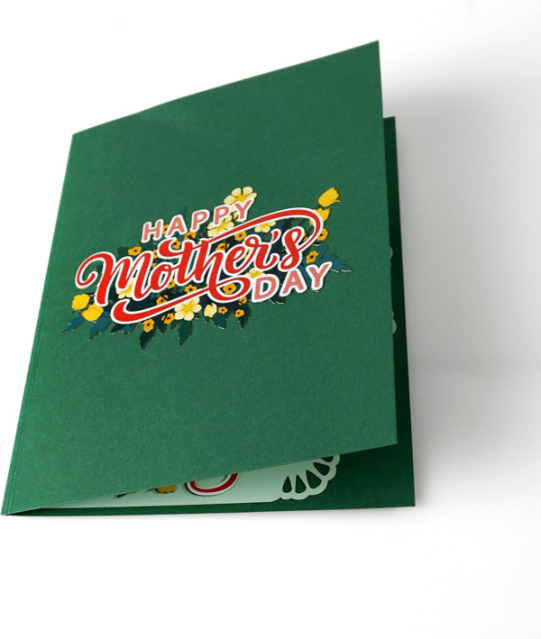 Text Mothers Day Cards Pop Up, Birthday Cards for Women, 3D Gift Card for Her Mum, Grandma Wife Daughter Her Girl Sister - Image 3