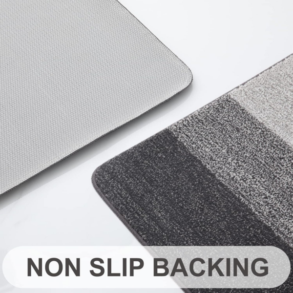 Door Mats Indoor, Machine Washable Soft Doormats, Dirt Trapper Door Mat, Super Absorbent Entrance Rug - Image 4