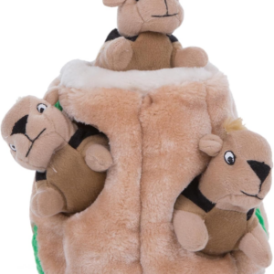 Hide A Squirrel Plush Dog Toy Puzzle, Small