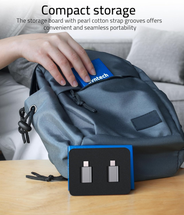 USB C to USB Adapter(2 Pack), USB-C Male to USB3.0 Female Adapter Compatible with MacBook Pro after 2016, MacBook Air after 2018, Mac Mini, Dell XPS and More Type C or Thunderbolt 3 Devices - Image 3