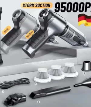 Wireless Car Vacuum Cleaner – Strong Cordless Suction