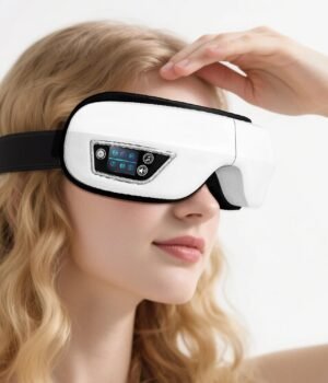 Smart Vibration Eye Massager – Bluetooth Music & Heat