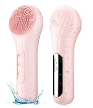 Sonic Facial Cleansing Brush – Waterproof & Rechargeable