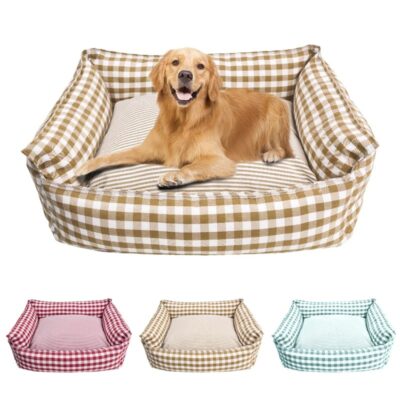 Pet Bed for Dogs & Cats – Small & Medium Indoor Kennel Sofa