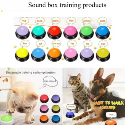Pet Communication Button – Recordable Dog Training & Talking Toy