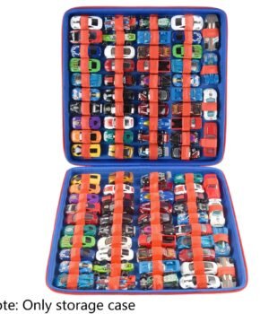 88-Slot Toy Car Carrying Case – Hot Wheels Organizer