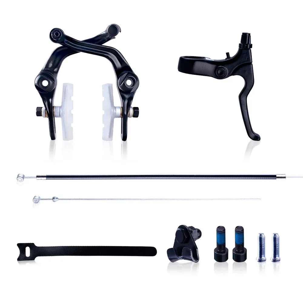 Funsea Bicycle U-Brake Set – Alloy Lever + Cable Kit