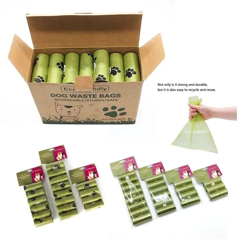 Biodegradable Dog Poop Bags – 42 Rolls Bulk Pack, Scented Eco-Friendly Pet Waste Bags with Dispenser for Dogs & Cats