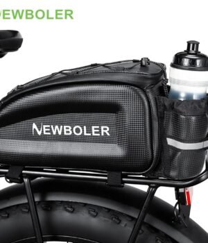 NEWBOLER Hard Shell Bike Trunk Bag – 4L/8L Waterproof
