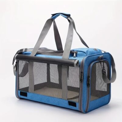 Dog Carrier Bag Soft Side Backpack Cat Pet Carriers Dog Travel Bags Airline Approved Transport For Small Dogs Cats Outgoing